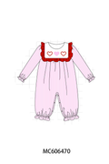 PO96 Pink heart embroidery stripe collection - ETA December to LC