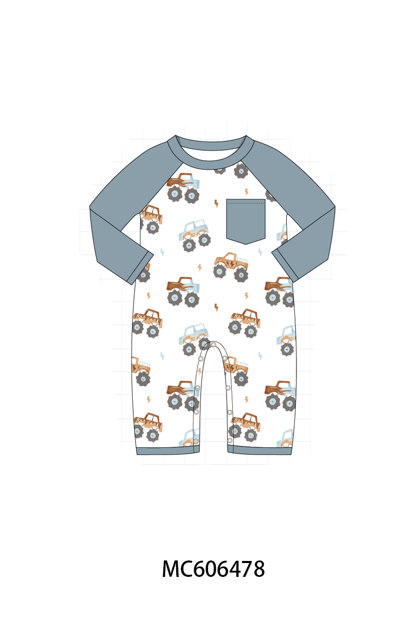 PO96 Blue gray monster truck print collection - ETA December to LC