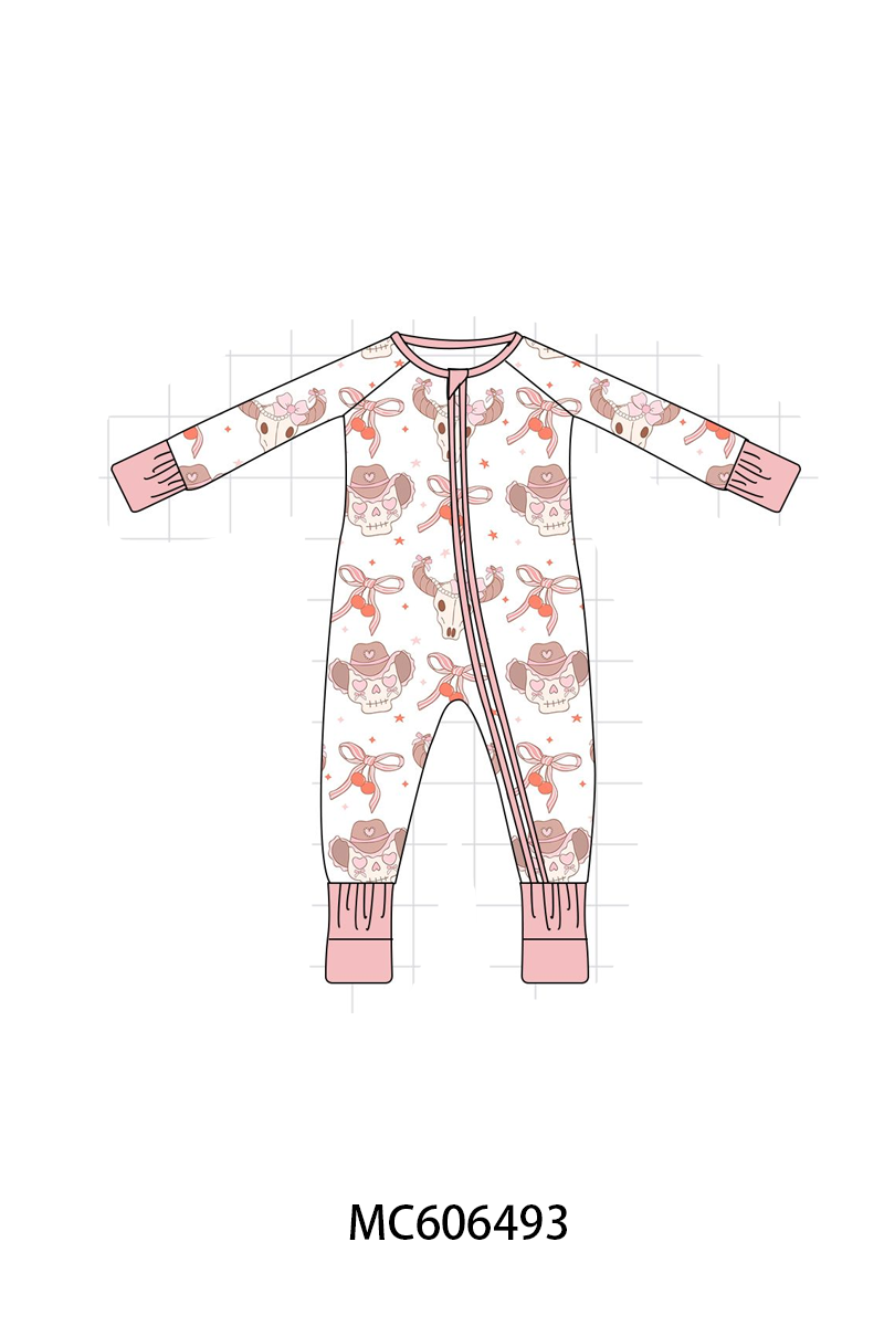 PO96 Blush western cowgirl bow bamboo collection - ETA December to LC