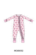 PO96 Pink bow print bamboo collection - ETA December to LC
