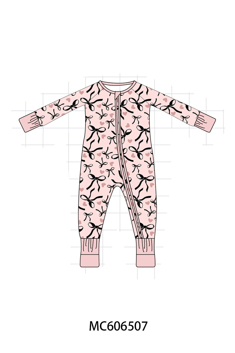 PO96 Blush bow heart bamboo collection - ETA December to LC