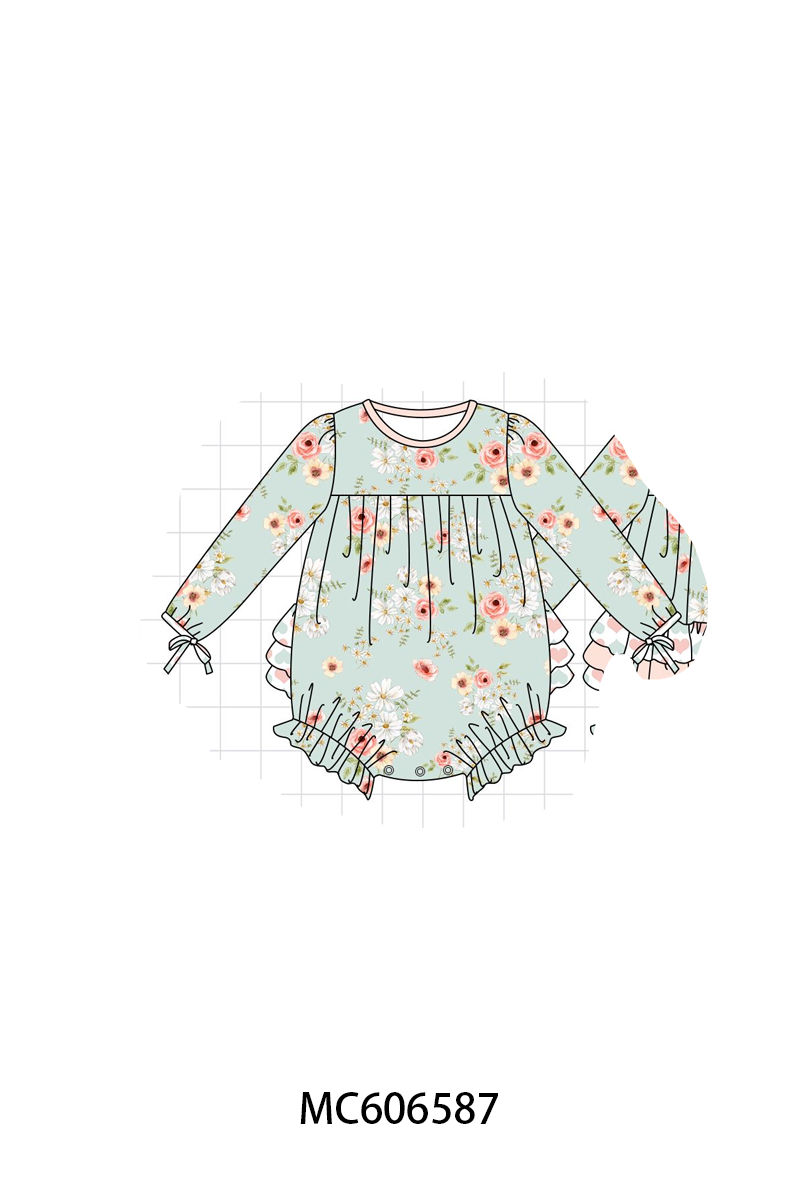 PO96 Mint floral heart collection - ETA December to LC