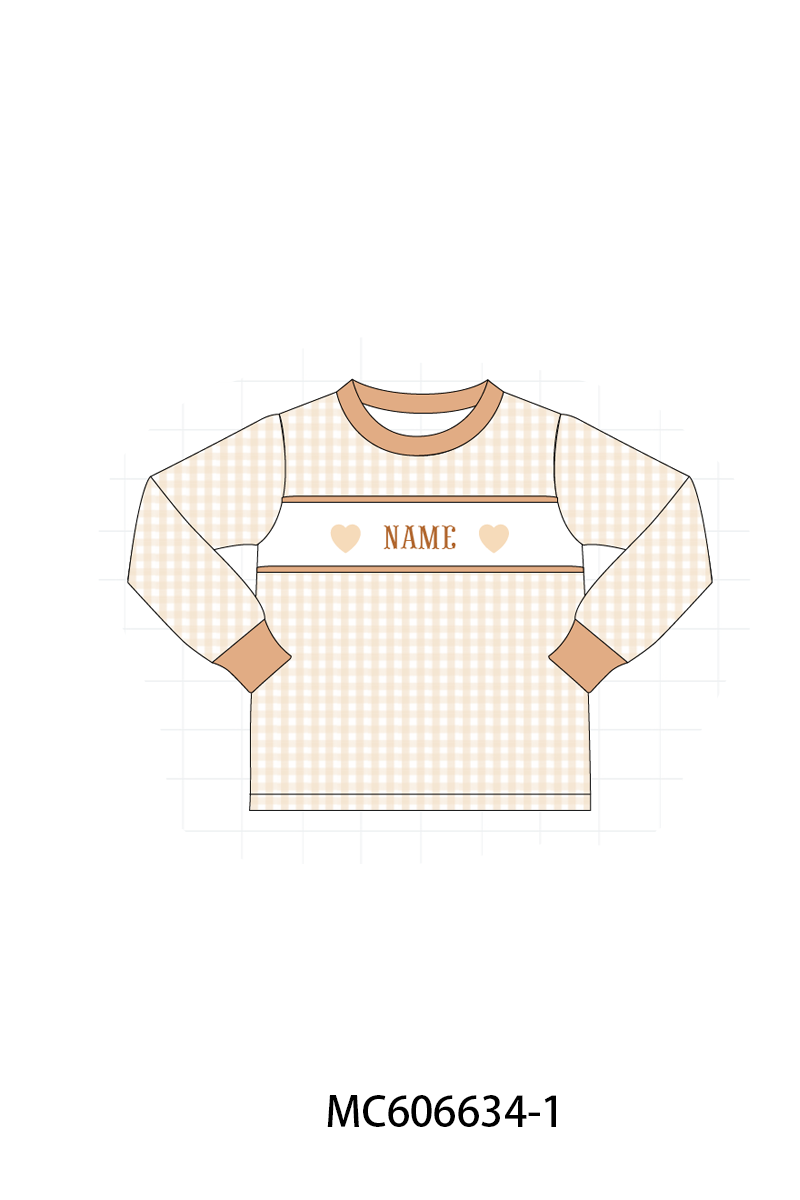 PO96 Pink heart monogram embroidery collection - ETA December to LC