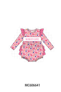 PO96 Pink MAMA'S LOVE embroidery heart collection - ETA December to LC