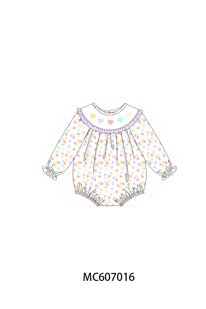 PO98 Valentine's day heart embroidery collection  - ETA January to LC