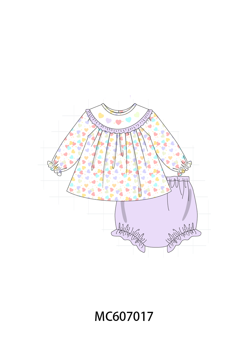 PO98 Valentine's day heart embroidery collection  - ETA January to LC