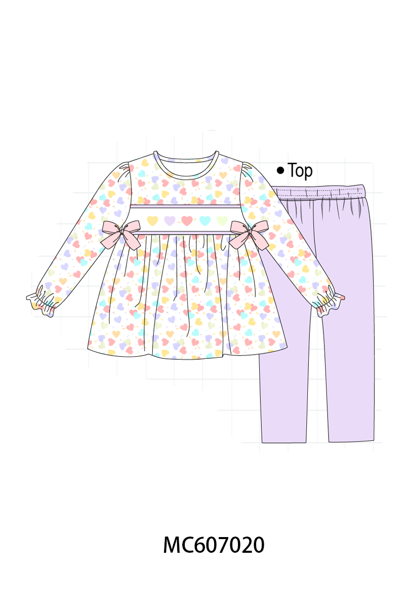 PO98 Valentine's day heart embroidery collection  - ETA January to LC