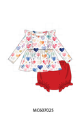 PO98 Red valentine's day heart print collection  - ETA January to LC