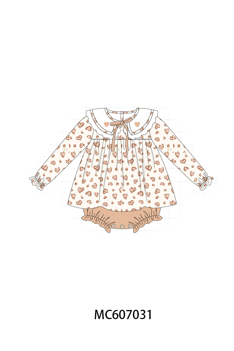 PO98 Chocolate heart embroidery collection  - ETA January to LC