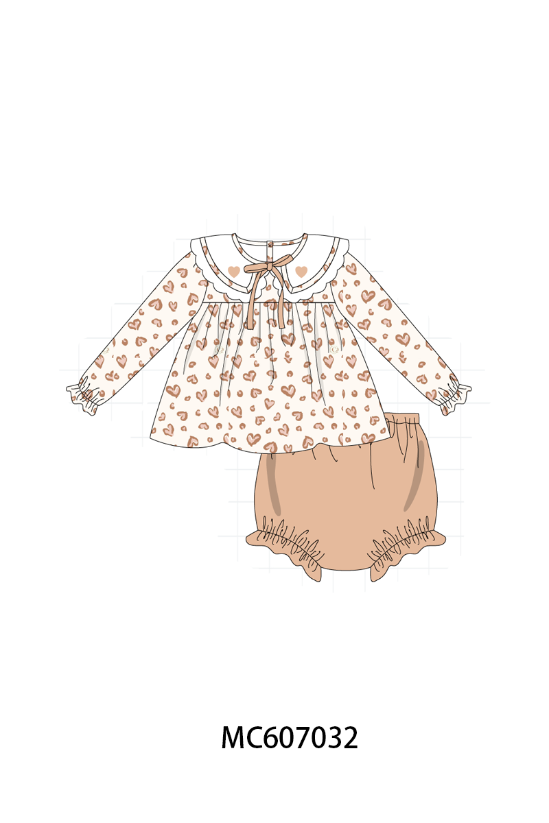PO98 Chocolate heart embroidery collection  - ETA January to LC
