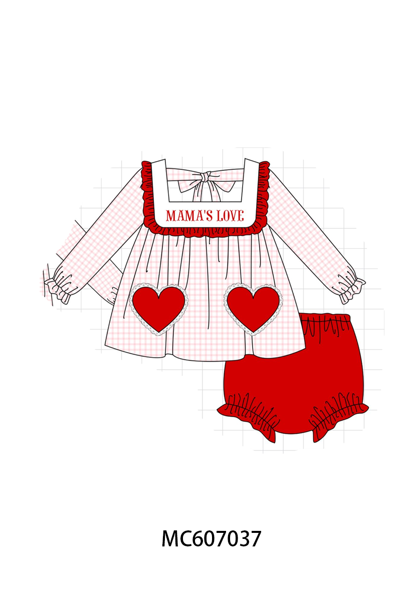 PO98 Red&blue MAMA'S LOVE embroidery lace collection  - ETA January to LC