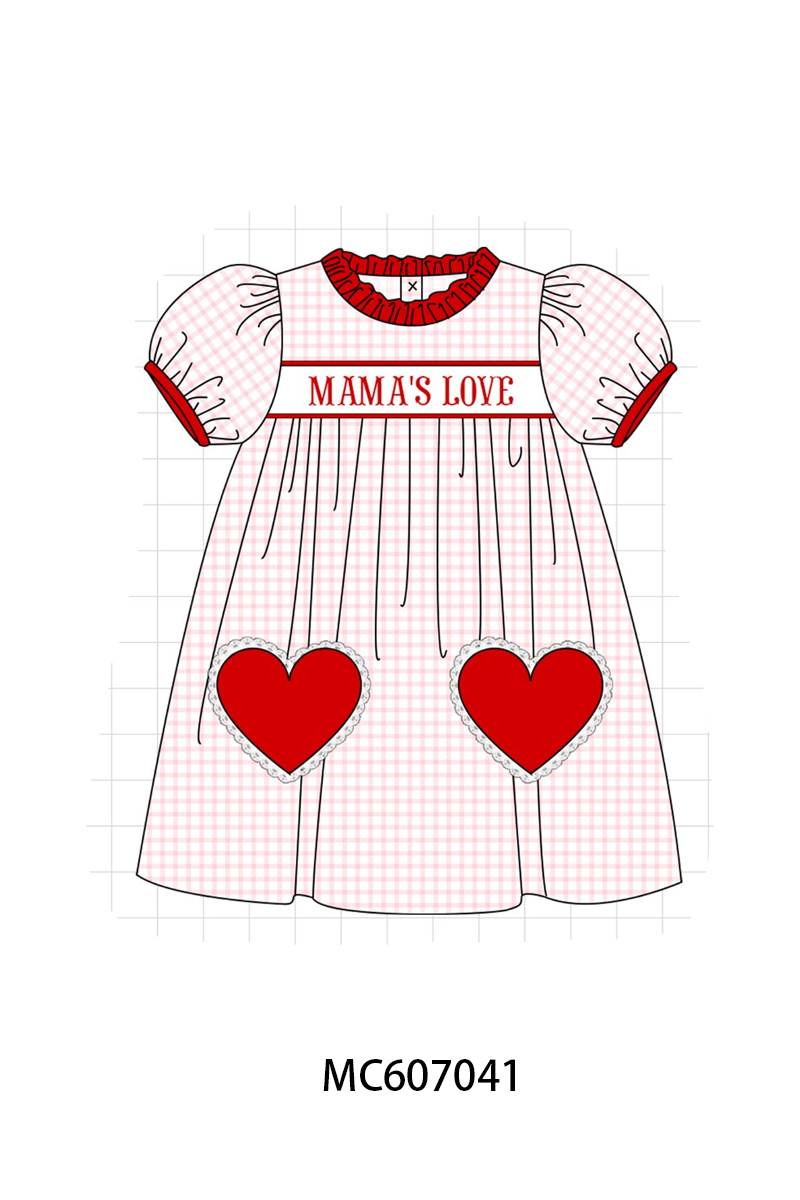 PO98 Red&blue MAMA'S LOVE embroidery lace collection  - ETA January to LC