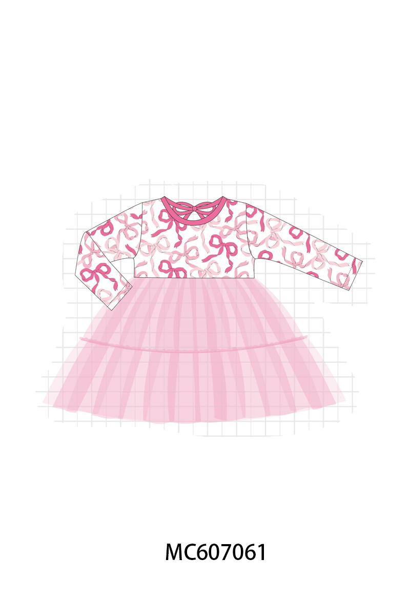 PO98 Pink&blue bow gingham collection  - ETA January to LC