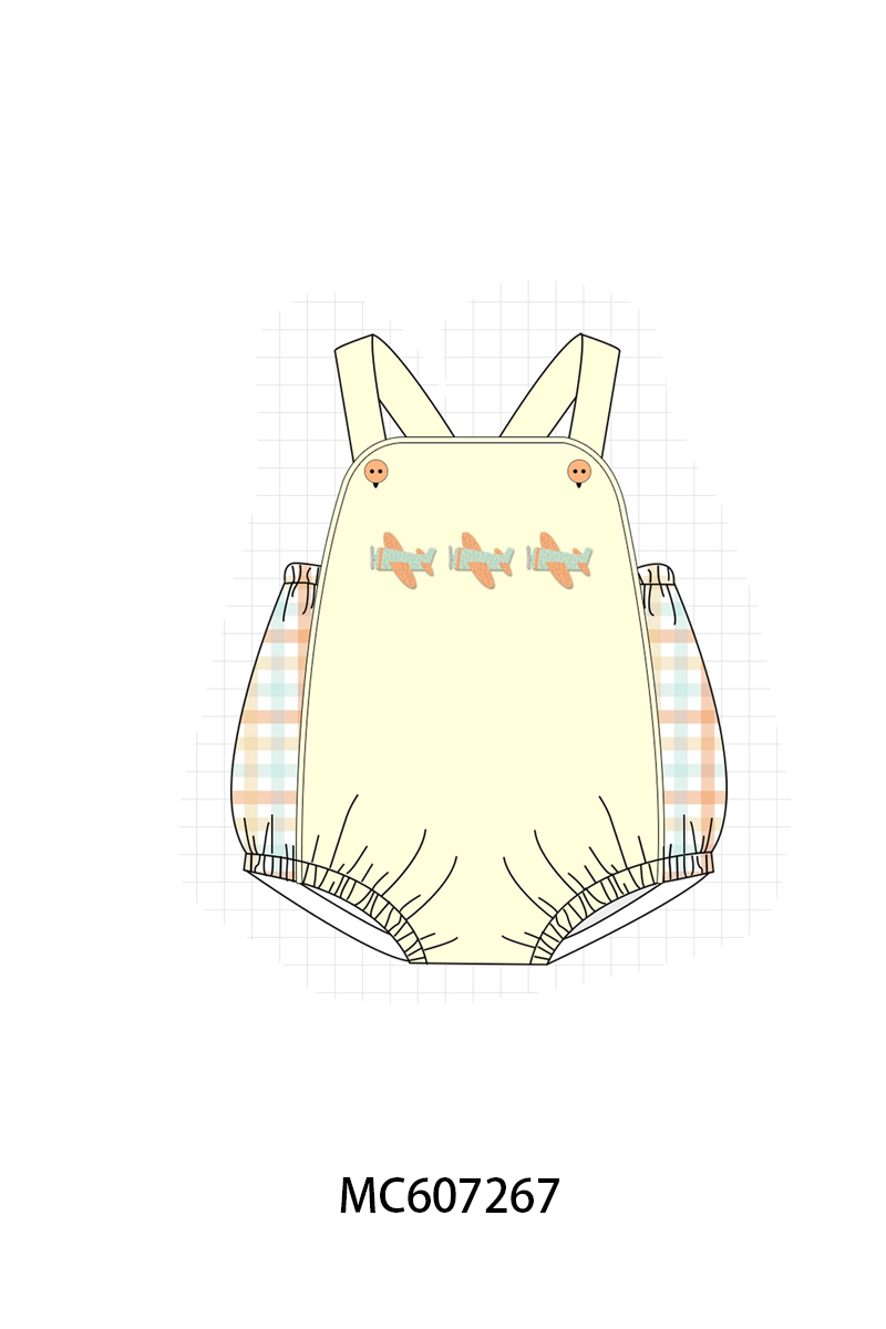 PO99 Cream airplane french knot collection