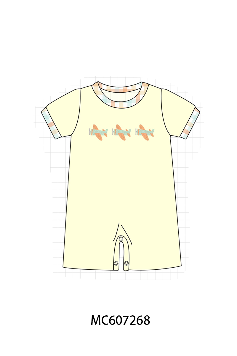 PO99 Cream airplane french knot collection