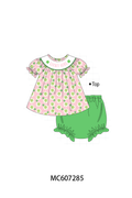 PO99 Pink St. Patrick's Day clover lucky girl embroidery collection