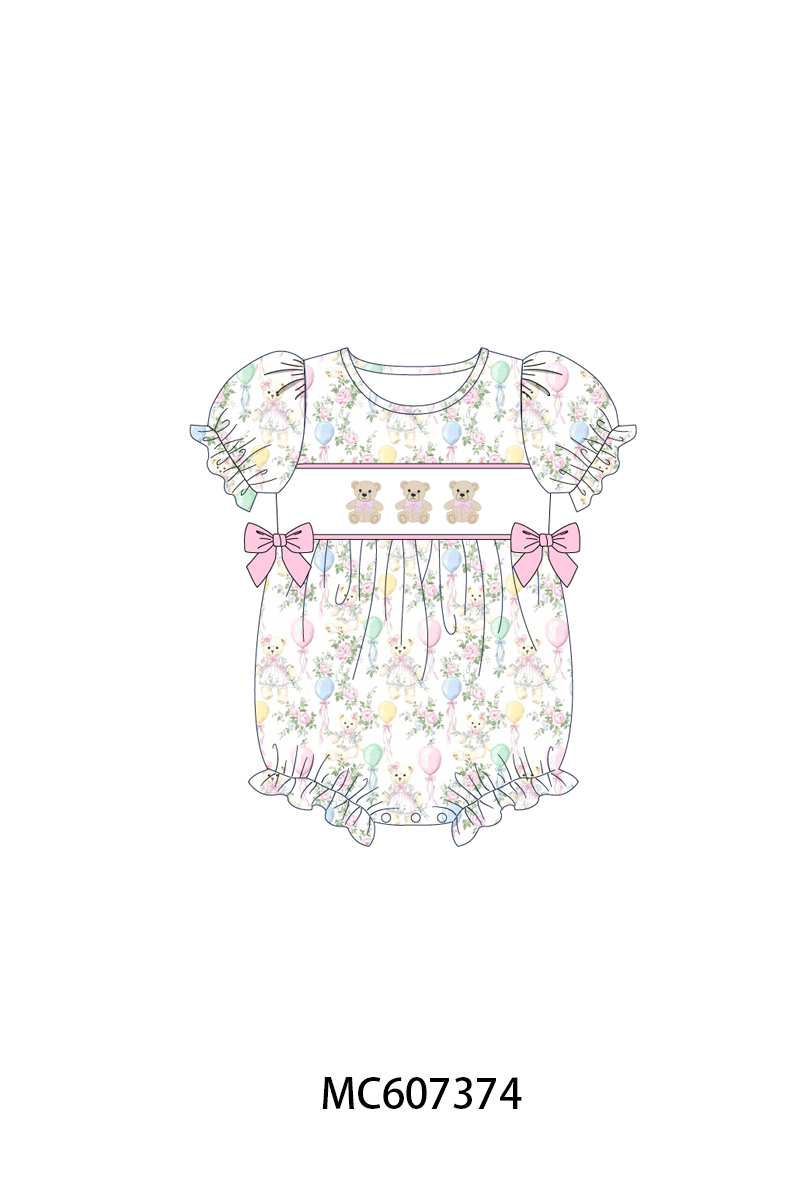 PO99 Teddy bear embroidery collection
