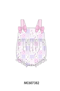 PO99 Lavender floral print ruffle collection