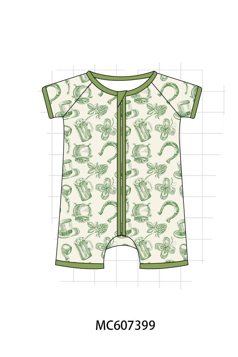 PO99 Green St. Patrick's Day bamboo collection