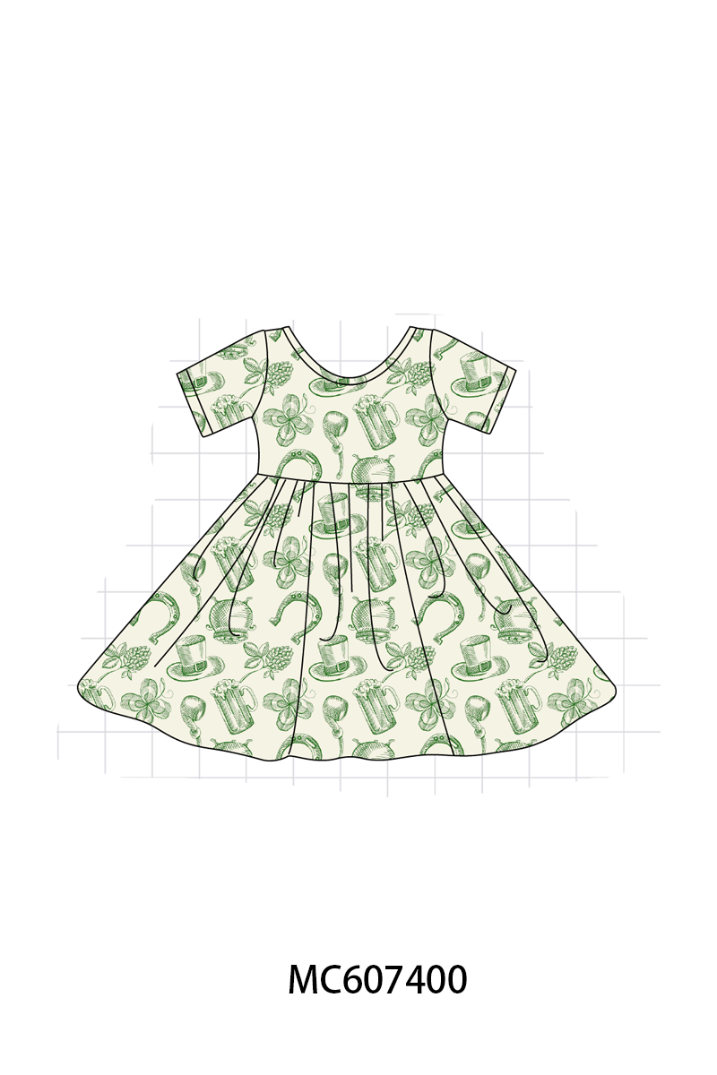PO99 Green St. Patrick's Day bamboo collection