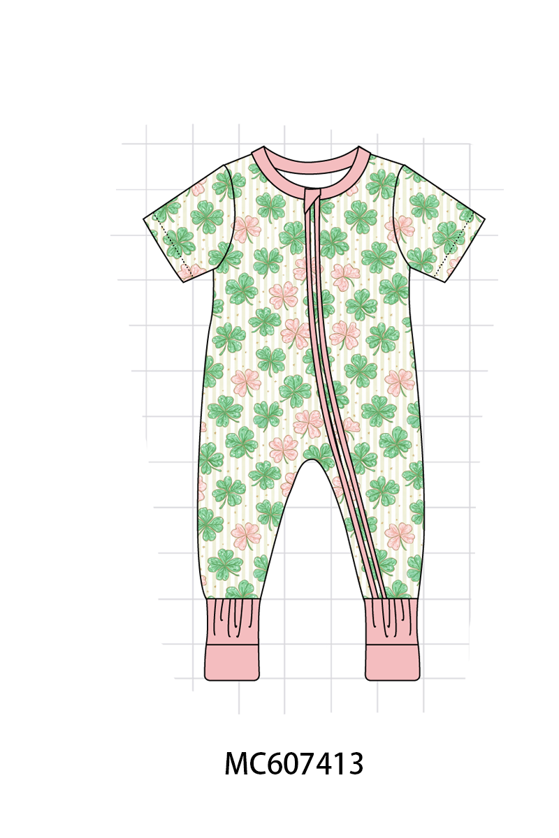 PO99 Clover print bamboo collection