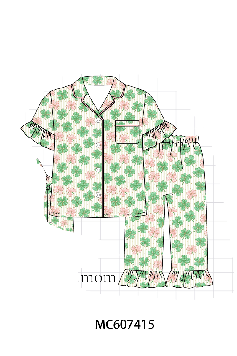 PO99 Clover print bamboo collection