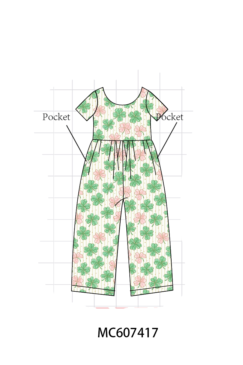 PO99 Clover print bamboo collection