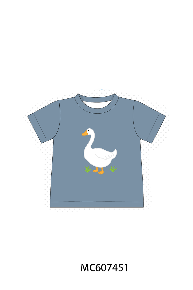 PO99 Blue goose applique patchwork collection