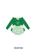 PO99 Green clover lucky embroidery collection