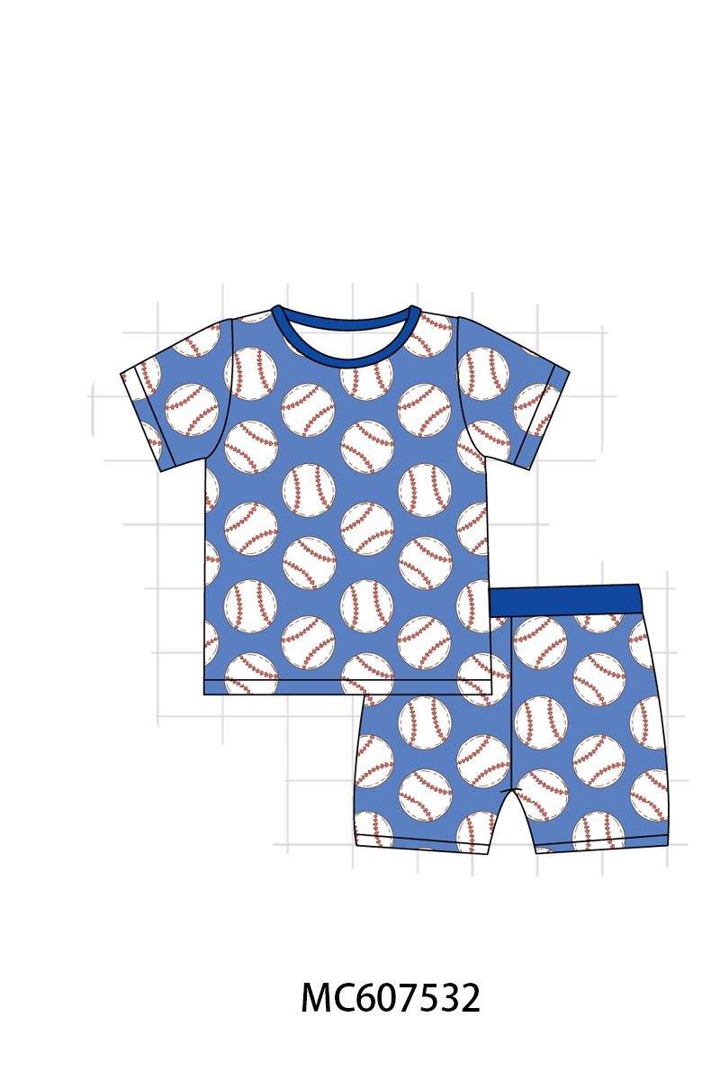 PO99 Blue baseball bamboo collection
