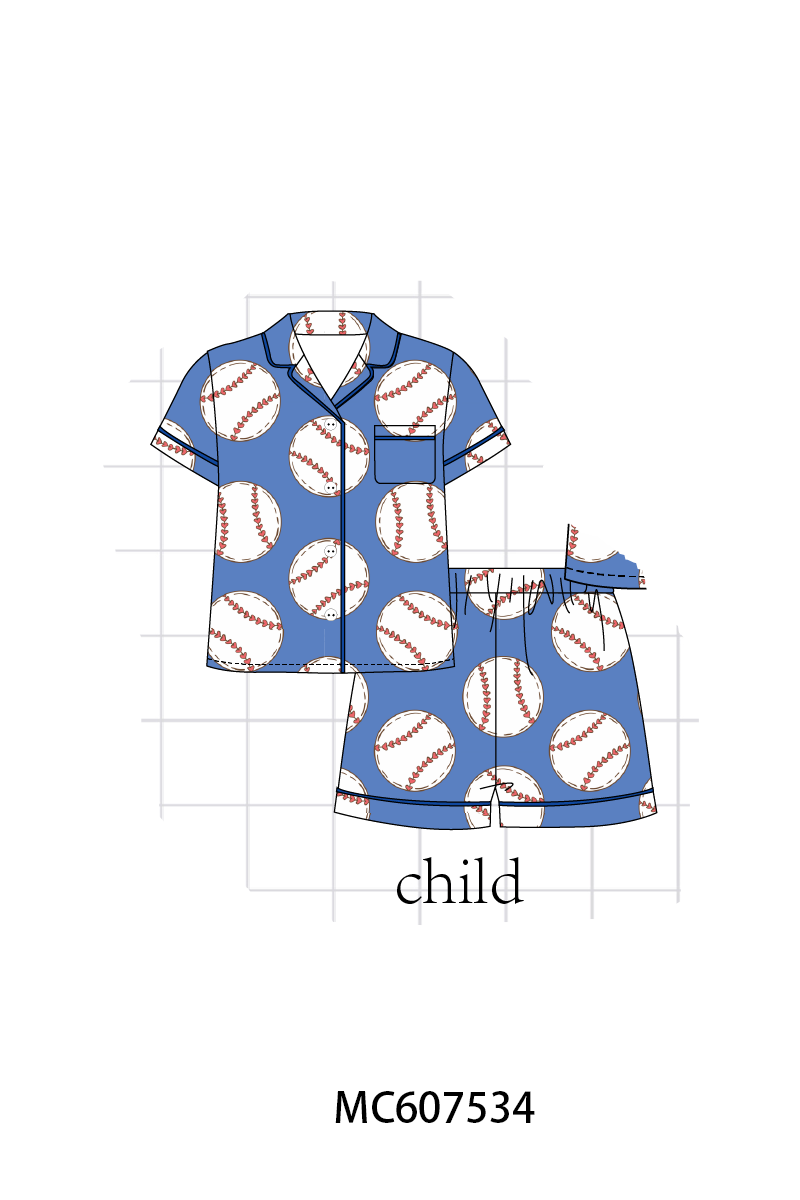 PO99 Blue baseball bamboo collection