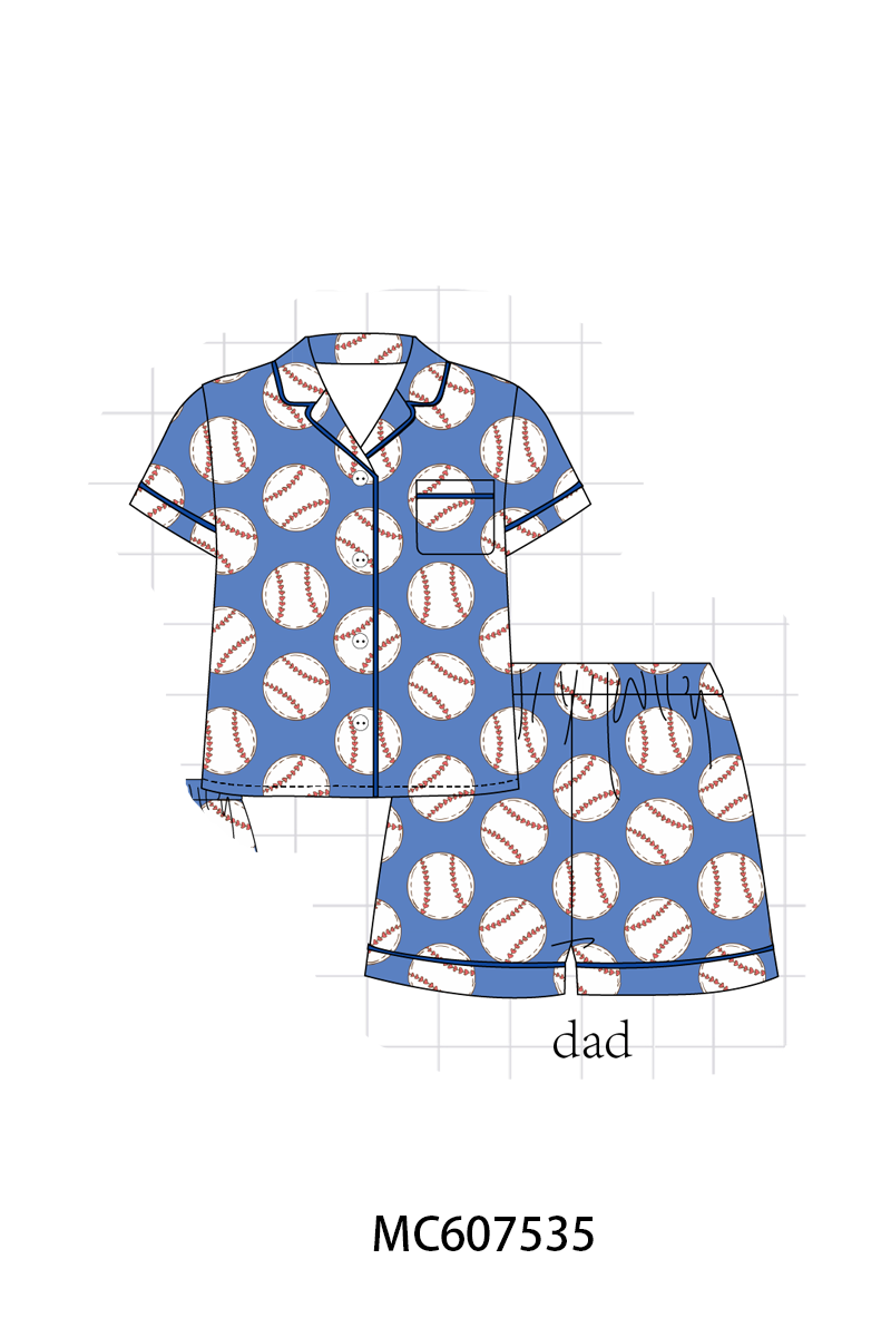 PO99 Blue baseball bamboo collection
