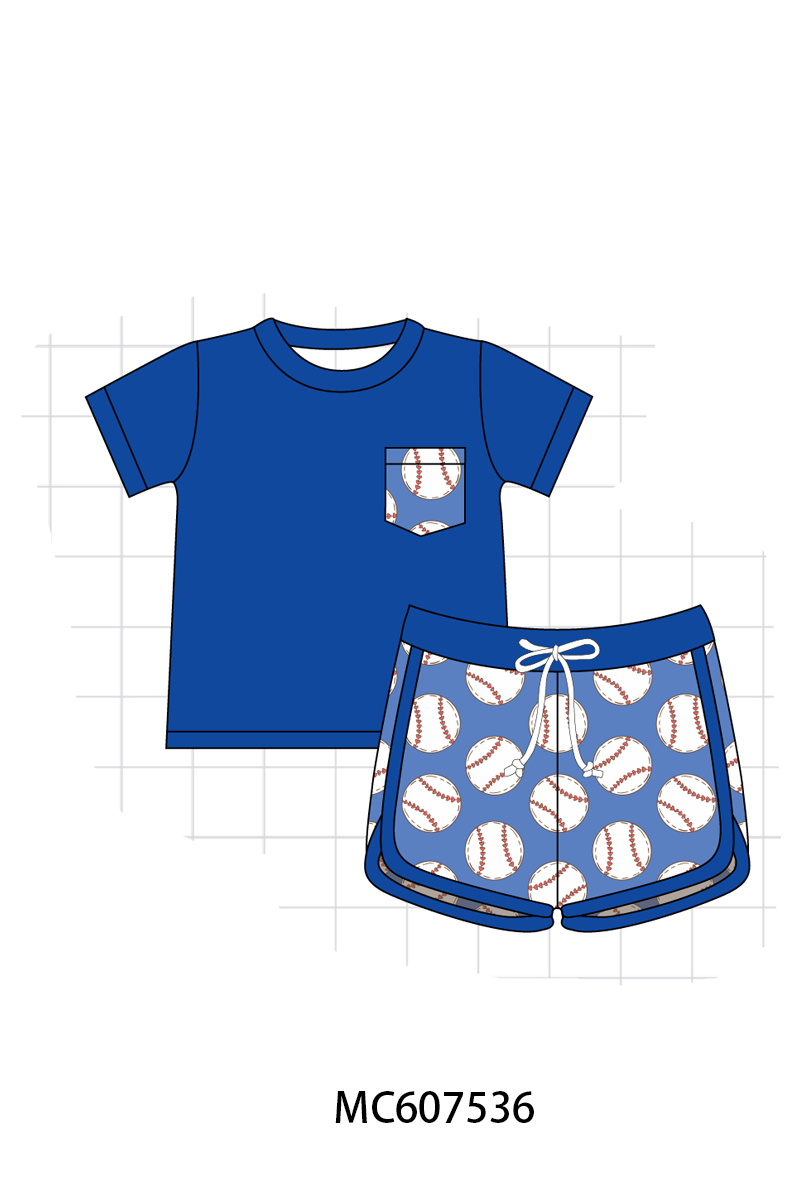 PO99 Blue baseball bamboo collection
