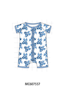 PO99 Blue bow baseball bamboo collection