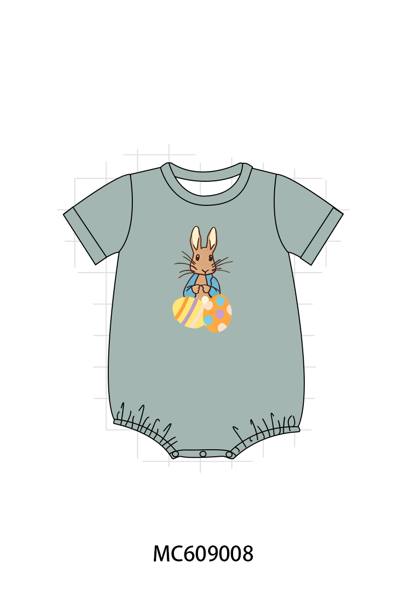 ETA MARCH 2026-po104 Pink&sage easter bunny egg embroidery collection