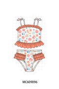 ETA MARCH 2026-po104 Coral&mint marine creatrue swimsuit collection