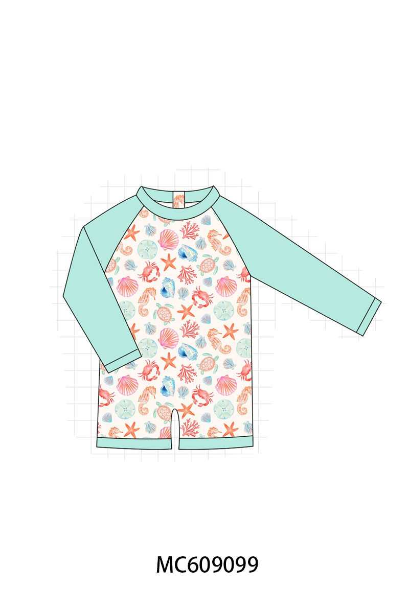 ETA MARCH 2026-po104 Coral&mint marine creatrue swimsuit collection