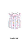 PO107 Pink&sage I love MAMA embroidery floral collection  ETA MARCH
