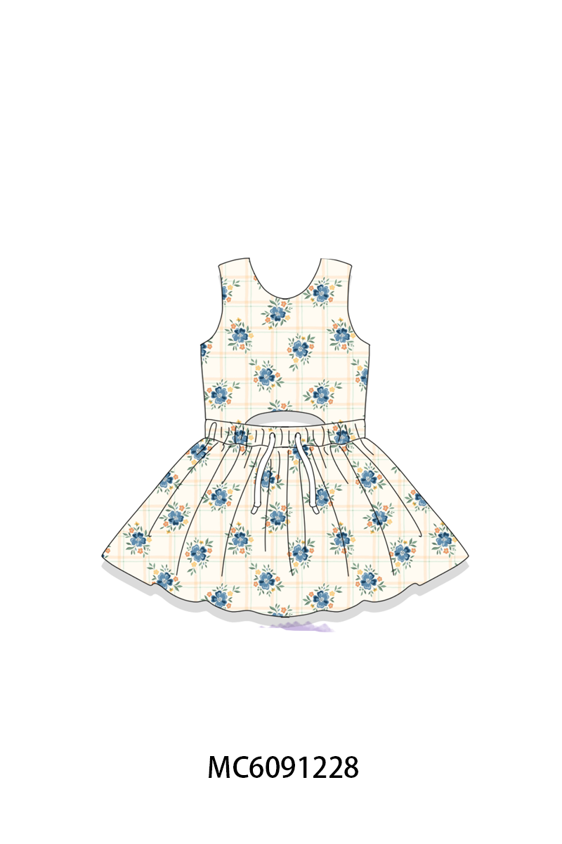 PO107 Multicolored floral dress collection  ETA MARCH