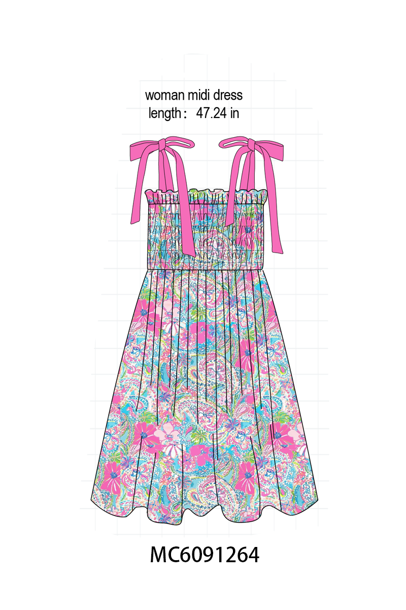 PO107 Magenta lilly floral ruffle collection  ETA MARCH