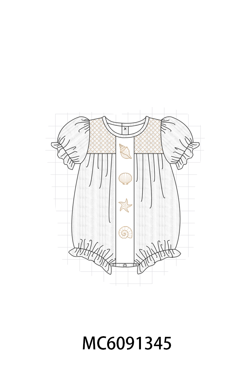 PO107 Latte shell smocked collection  ETA MARCH