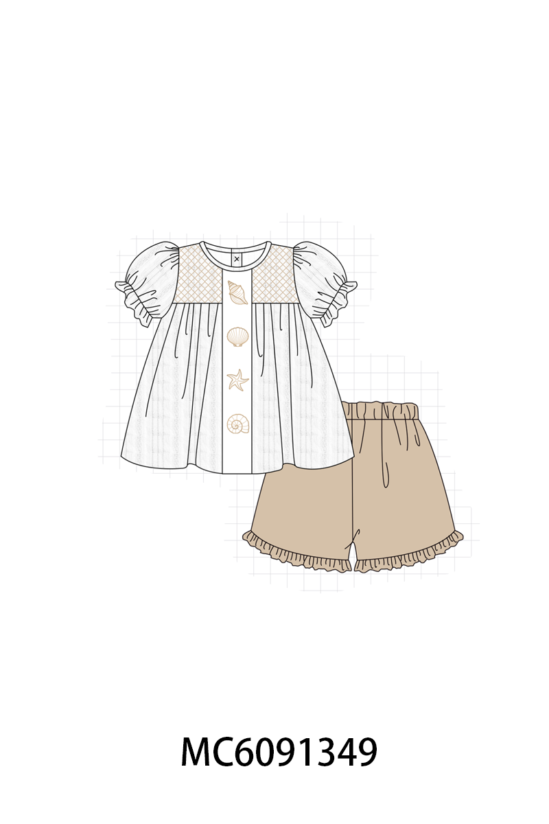 PO107 Latte shell smocked collection  ETA MARCH