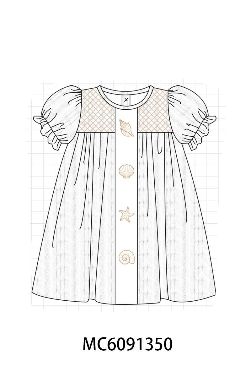 PO107 Latte shell smocked collection  ETA MARCH