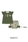 PO107 Olive camo hunting embroidery collection  ETA MARCH
