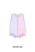 PO107 Purple&pink chick pocket applique collection  ETA MARCH