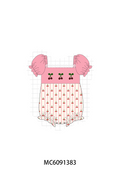 PO107 Pink cherry crochet applique collection  ETA MARCH