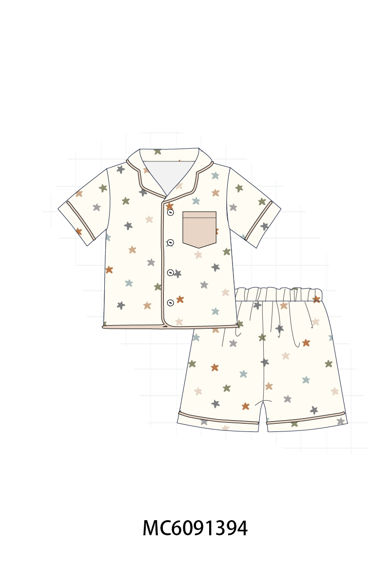 PO107 Beige star print collection  ETA MARCH