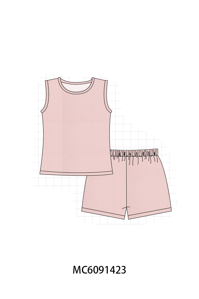 PO107 Dusty pink jacquard ruffle collection  ETA MARCH