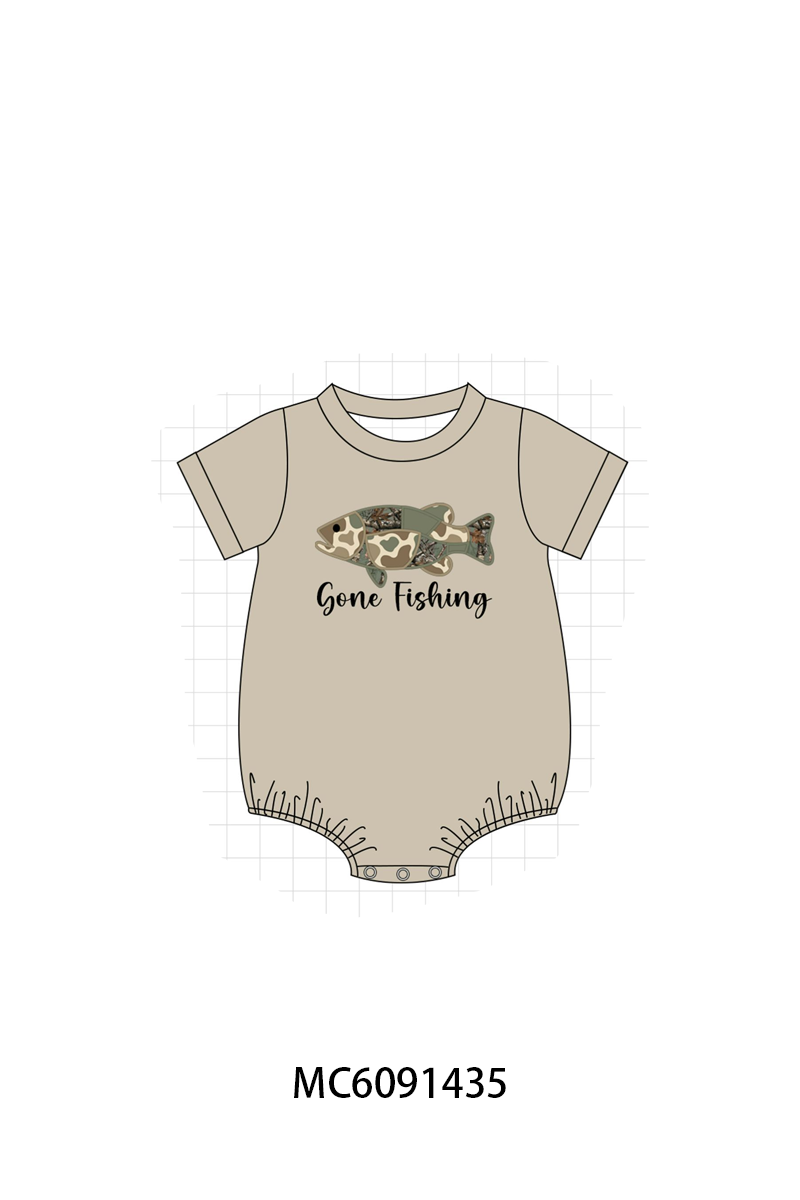 PO107 Camouflage gone fishing applique collection  ETA MARCH