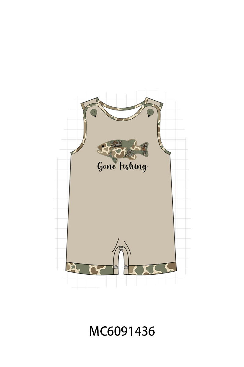 PO107 Camouflage gone fishing applique collection  ETA MARCH